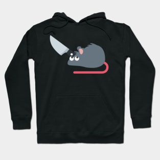 knife rat Hoodie